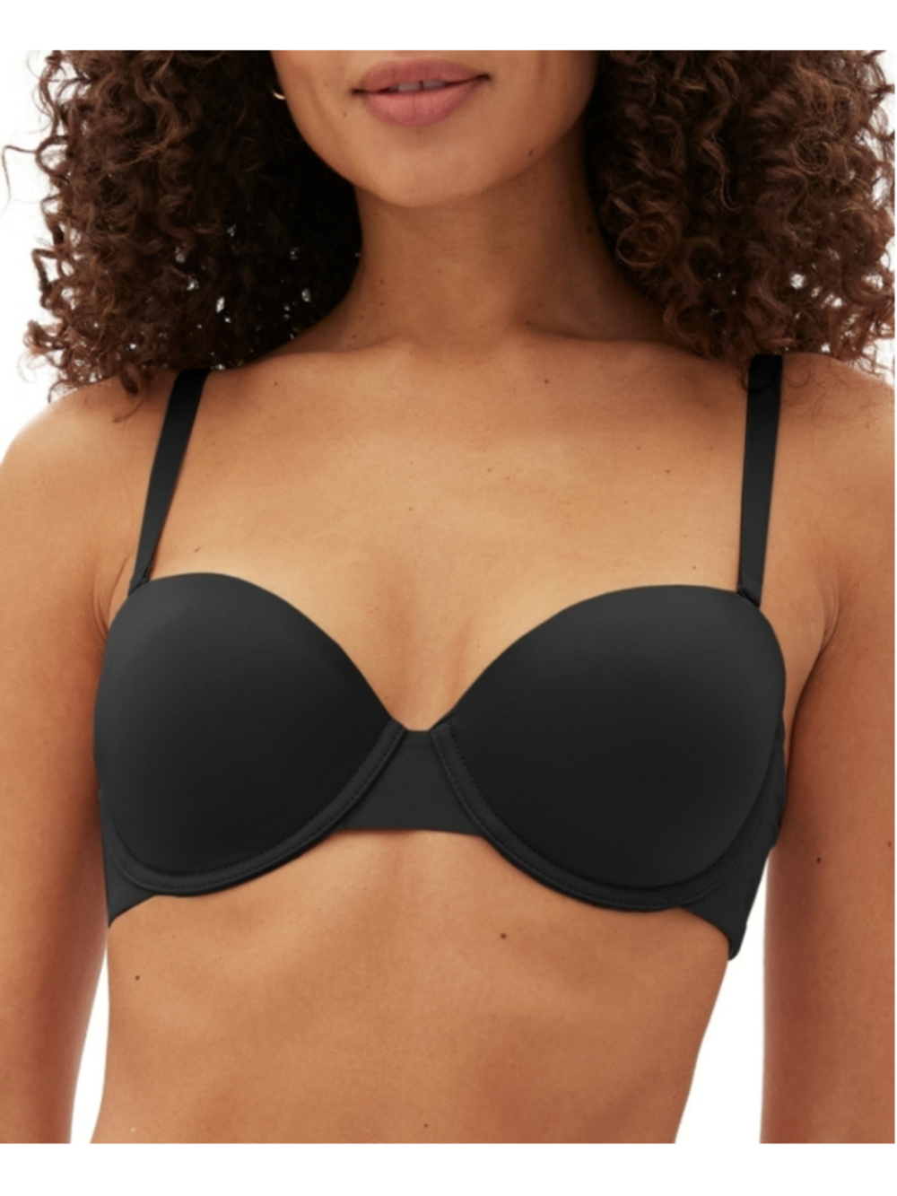 GAP GapBody Women's 34D Black Everyday Essentials Multi-Way Bra NWT